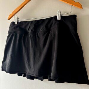 Black Lululemon tennis/golf skort size 8